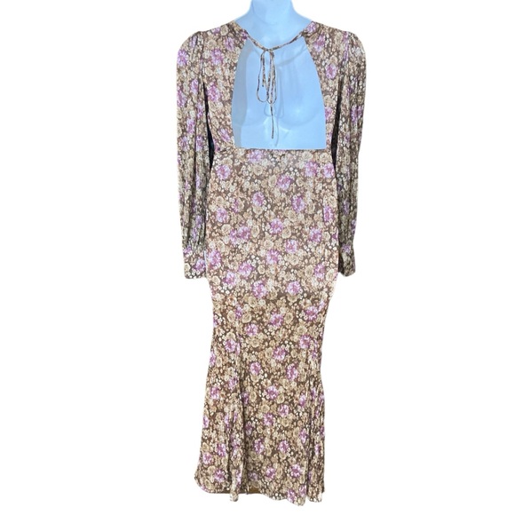 For Love and Lemons Wynne Maxi Dress Size Medium - Picture 6 of 11